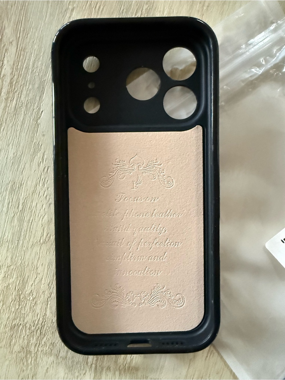 Luxury Monogram Brown iPhone 17 Pro Case - Designer Style - Picture 3 of 3